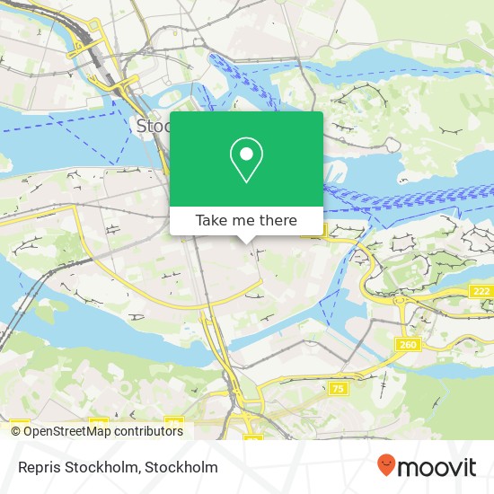 Repris Stockholm, Bondegatan 48 SE-116 33 Stockholm map