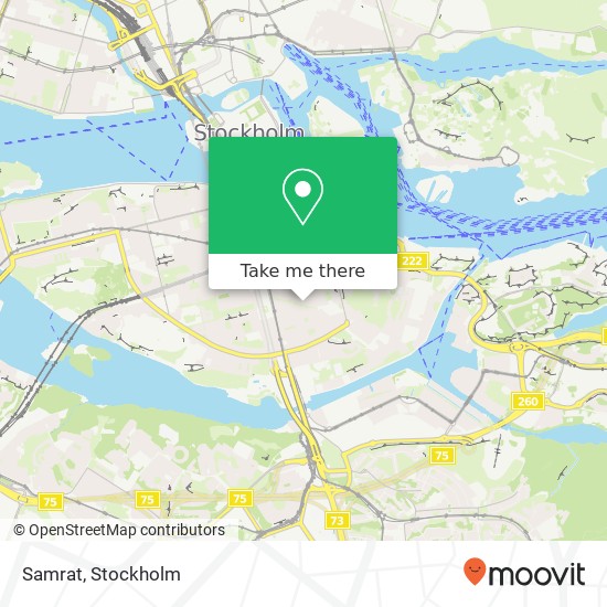 Samrat, Katarina Bangata 27 SE-116 39 Stockholm map