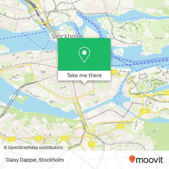 Daisy Dapper, Katarina Bangata 33 SE-116 39 Stockholm map