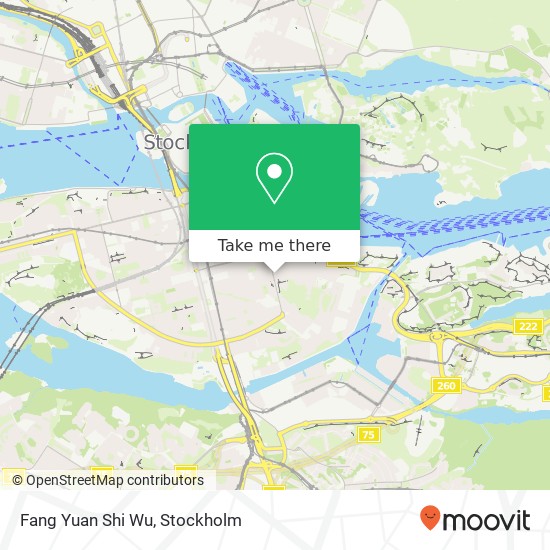 Fang Yuan Shi Wu, Bondegatan 56 SE-116 33 Stockholm map