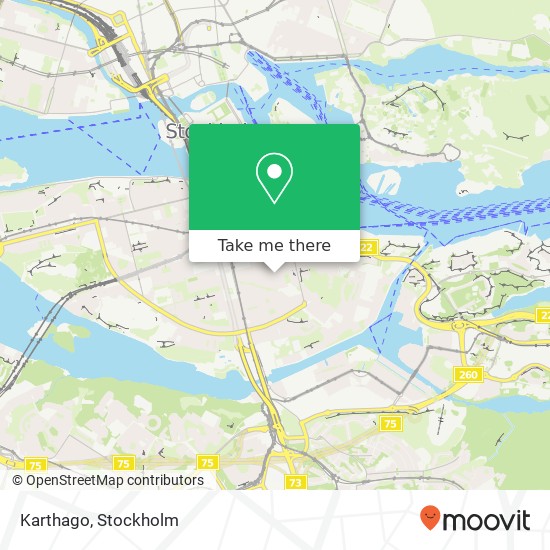 Karthago, Skånegatan 71 SE-116 37 Stockholm map