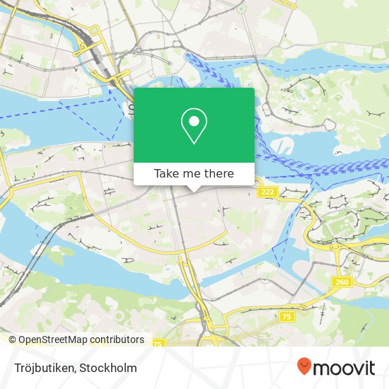 Tröjbutiken, Folkungagatan SE-116 22 Stockholm map