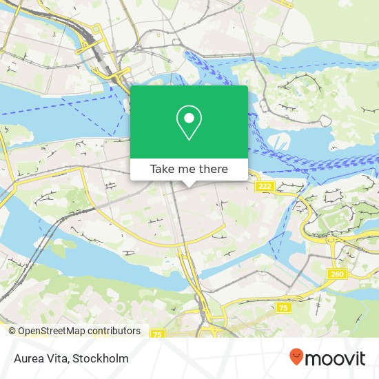 Aurea Vita, Folkungagatan 72 SE-116 22 Stockholm map