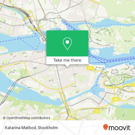 Katarina Matbod, Folkungagatan 83 SE-116 22 Stockholm map