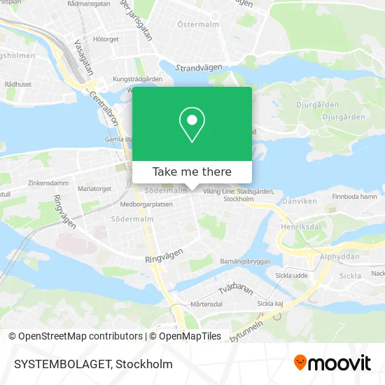 SYSTEMBOLAGET map