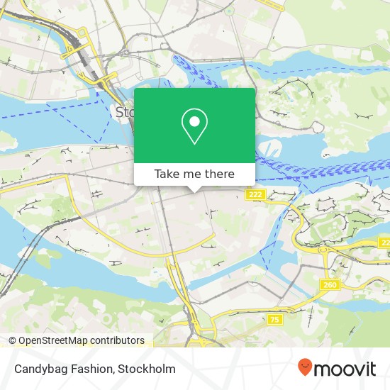 Candybag Fashion, Nytorgsgatan 23 SE-116 40 Stockholm map