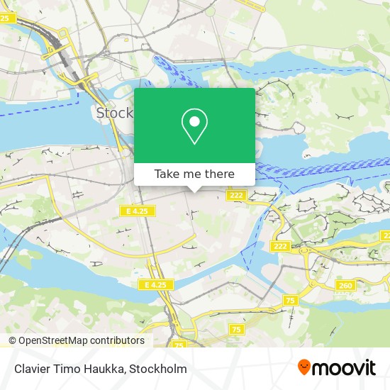 Clavier Timo Haukka map
