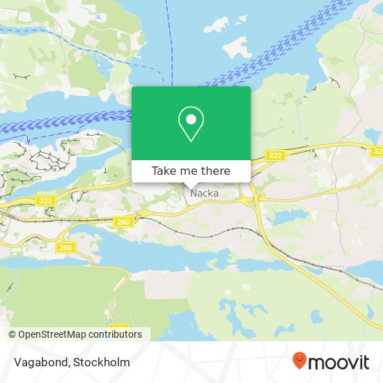 Vagabond, Forumvägen 12 SE-131 53 Nacka map