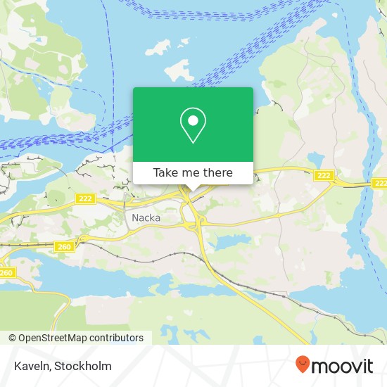 Kaveln, Skvaltans väg 15 SE-131 39 Nacka map