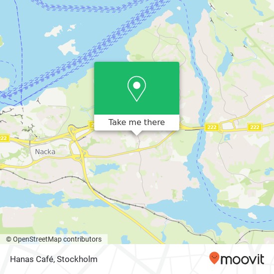 Hanas Café, Ektorpsvägen 9 SE-131 45 Nacka map