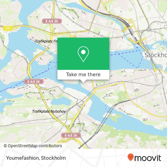 Youmefashion, Slipgatan 11 SE-117 39 Stockholm map