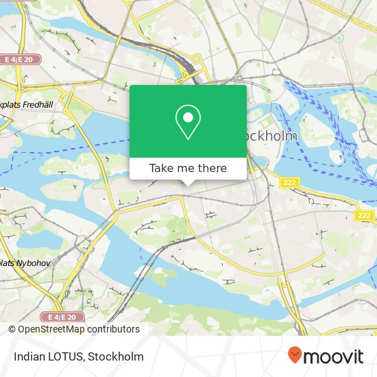 Indian LOTUS, Ringvägen 9 SE-118 23 Stockholm map