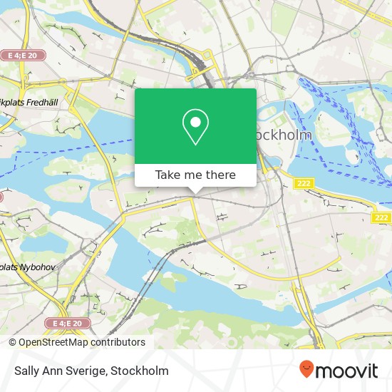 Sally Ann Sverige, Hornsgatan 98 SE-118 21 Stockholm map