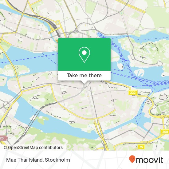 Mae Thai Island, Skaraborgsgatan SE-118 46 Stockholm map