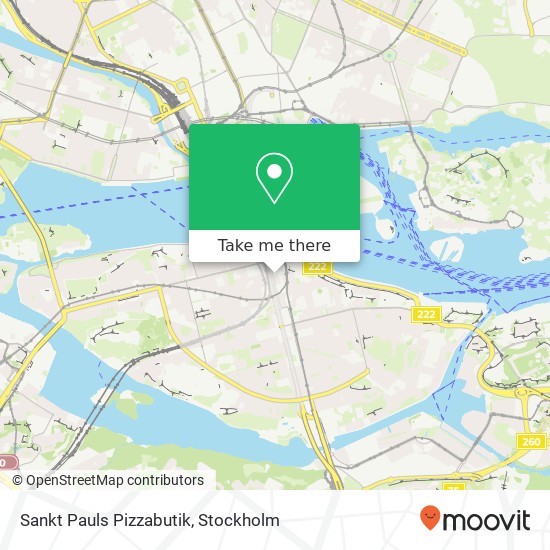 Sankt Pauls Pizzabutik, Sankt Paulsgatan 3 SE-118 46 Stockholm map