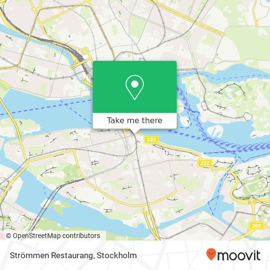 Strömmen Restaurang, Södermalmstorg 1 SE-116 45 Stockholm map