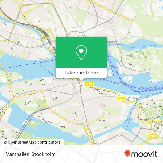 Vänthallen, Stadsgården SE-116 45 Stockholm map