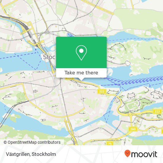 Växtgrillen, Stadsgårdshamnen 22 SE-116 45 Stockholm map