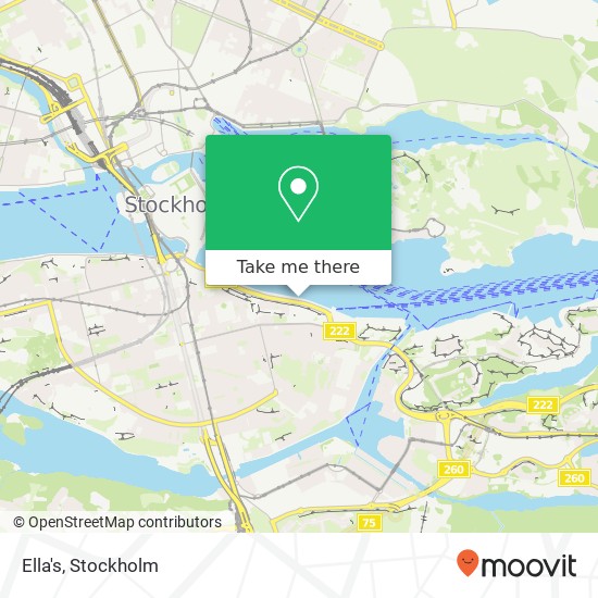Ella's, Tegelvikshamnen SE-116 45 Stockholm map