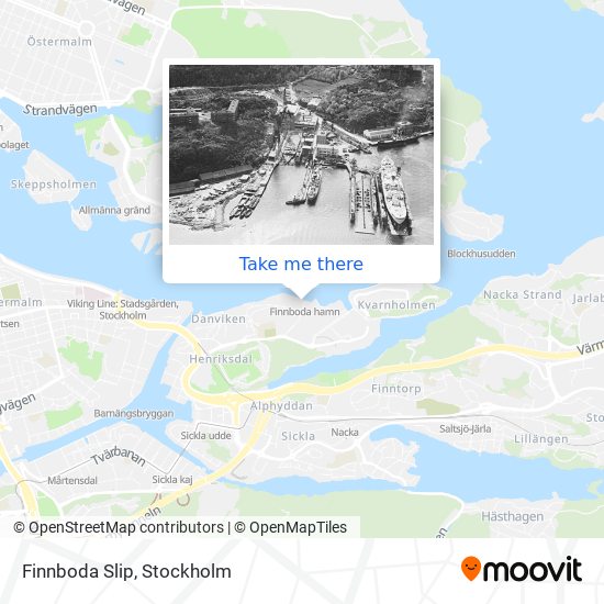 Finnboda Slip map