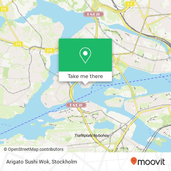 Arigato Sushi Wok, Primusgatan 93 SE-112 67 Stockholm map