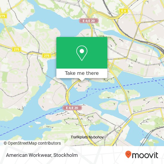 American Workwear, Essinge Brogata 16 SE-112 61 Stockholm map