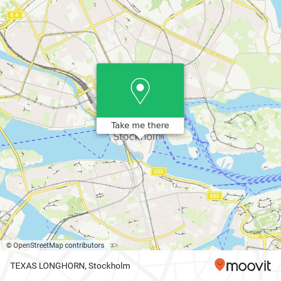 TEXAS LONGHORN, Svartmangatan 11 SE-111 29 Stockholm map