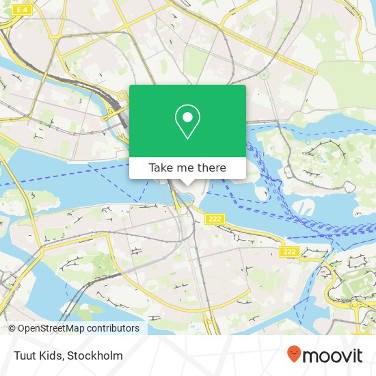 Tuut Kids, Stora nygatan 45 SE-111 27 Stockholm map