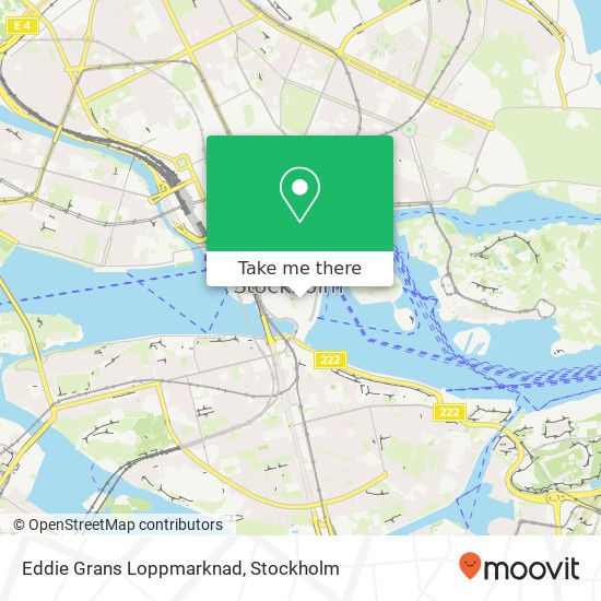 Eddie Grans Loppmarknad, Själagårdsgatan 17 SE-111 31 Stockholm map