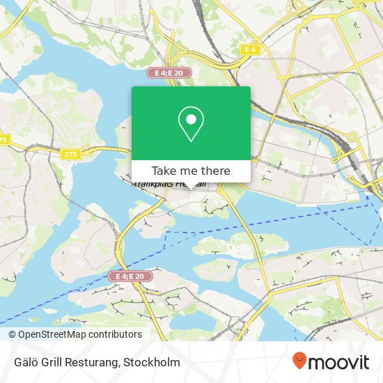 Gälö Grill Resturang, Rålambsvägen 19 SE-112 59 Stockholm map