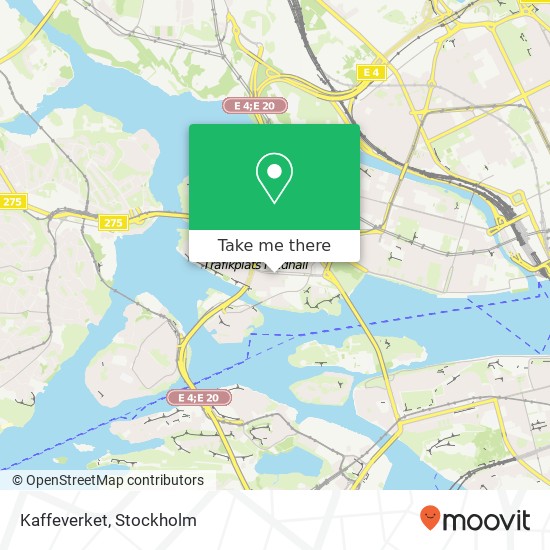 Kaffeverket, Rålambsvägen 25 SE-112 59 Stockholm map