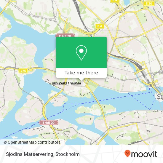 Sjödins Matservering, Lagerlöfsgatan 8 SE-112 60 Stockholm map