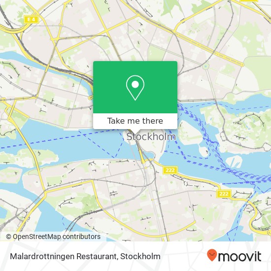 Malardrottningen Restaurant, Riddarholmsbron SE-111 28 Stockholm map