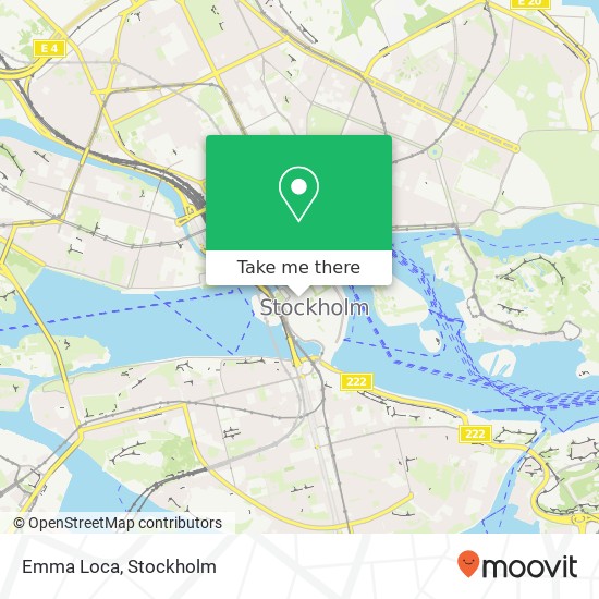 Emma Loca, Västerlånggatan 14 SE-111 29 Stockholm map