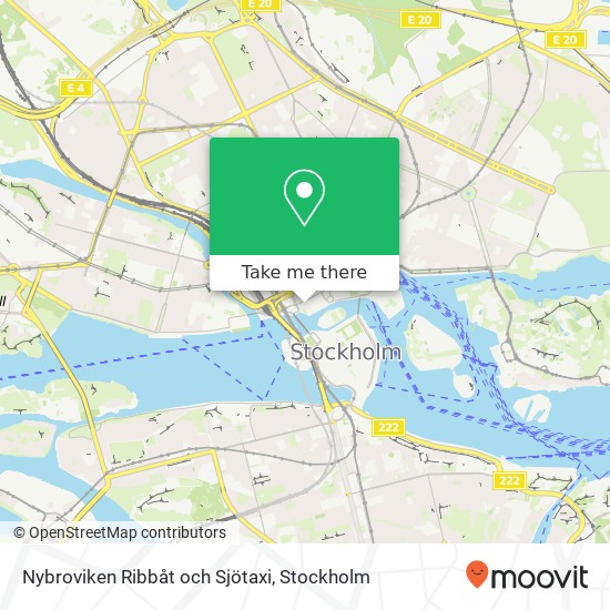 Nybroviken Ribbåt och Sjötaxi map
