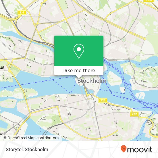 Storytel map