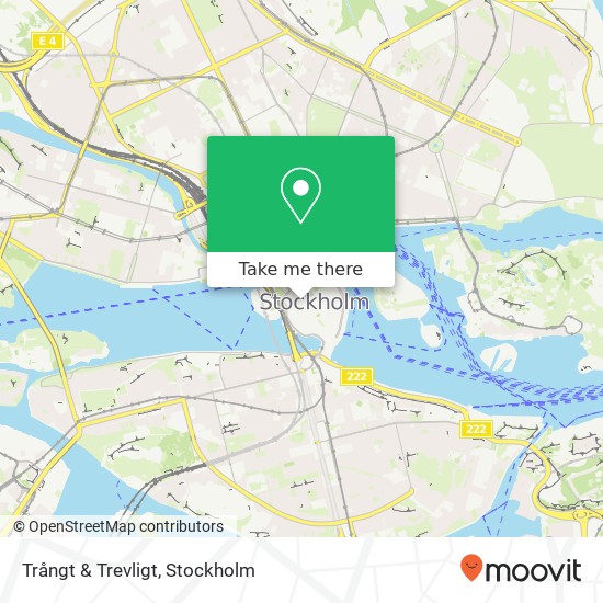 Trångt & Trevligt, Västerlånggatan 24 SE-111 29 Stockholm map