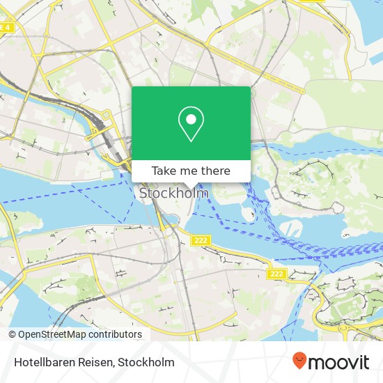 Hotellbaren Reisen, Skeppsbron 12 SE-111 30 Stockholm map