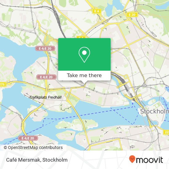 Café Mersmak, Sankt Eriksgatan 33 SE-112 39 Stockholm map