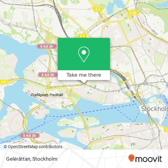 Geléråttan, Drottningholmsvägen 18 SE-112 42 Stockholm map