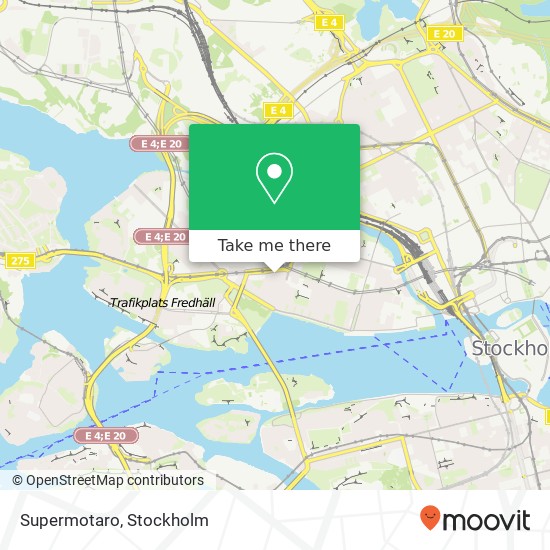 Supermotaro, Hantverkargatan 90 SE-112 38 Stockholm map