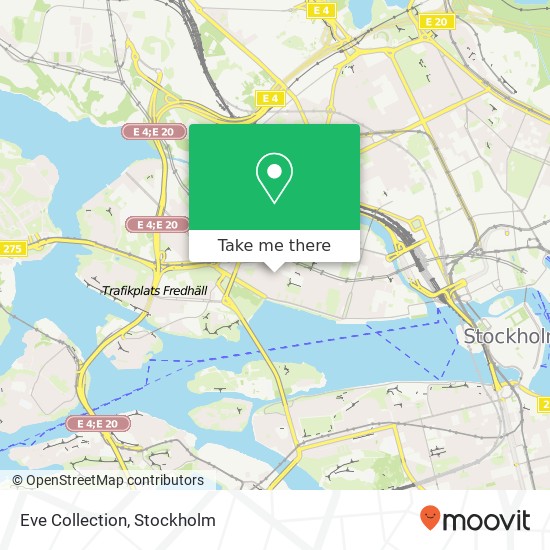 Eve Collection, Sankt Eriksgatan 17 SE-112 37 Stockholm map