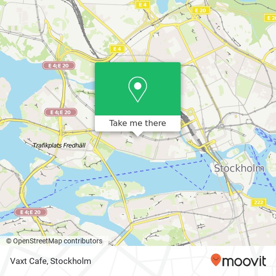 Vaxt Cafe, Polhemsgatan 21 SE-112 30 Stockholm map