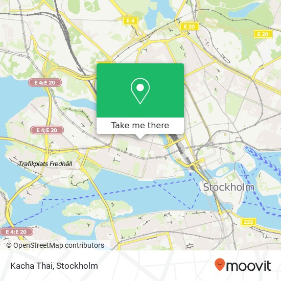 Kacha Thai, Fleminggatan 37 SE-112 26 Stockholm map