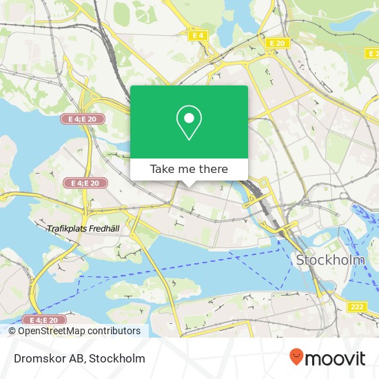 Dromskor AB, Fleminggatan 34 SE-112 32 Stockholm map