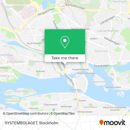 SYSTEMBOLAGET map