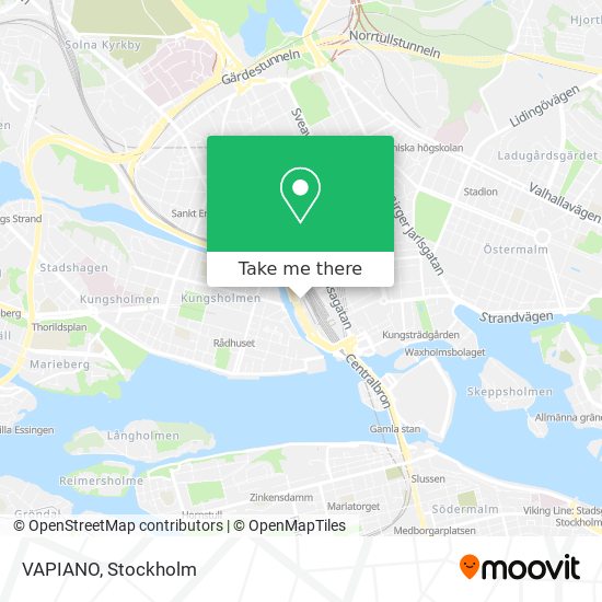 VAPIANO map