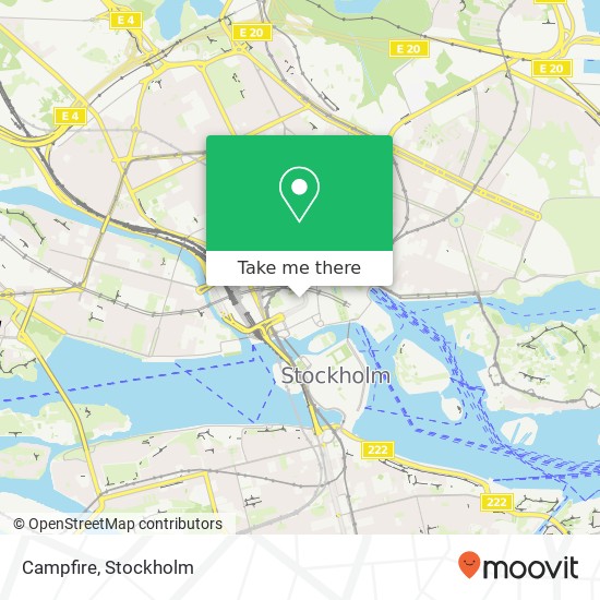 Campfire, Brunkebergstorg 9 SE-111 51 Stockholm map