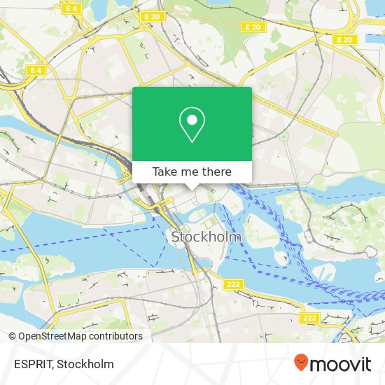 ESPRIT, Regeringsgatan SE-111 53 Stockholm map