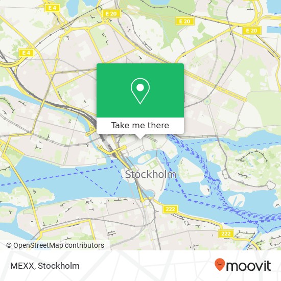 MEXX, Regeringsgatan SE-111 53 Stockholm map